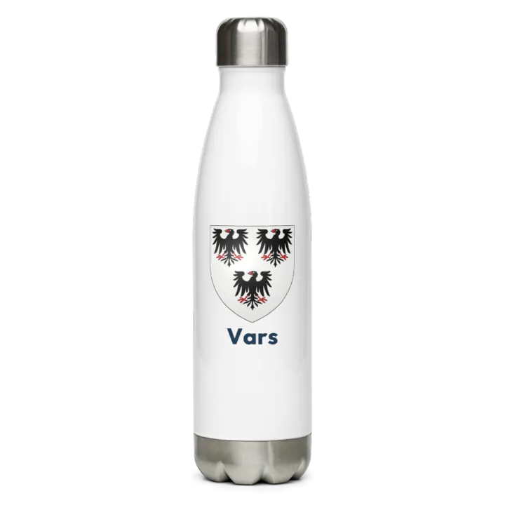 Gourde inox blason de Vars