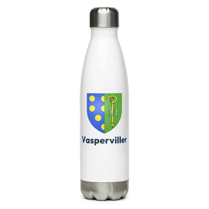 Gourde inox blason de Vasperviller