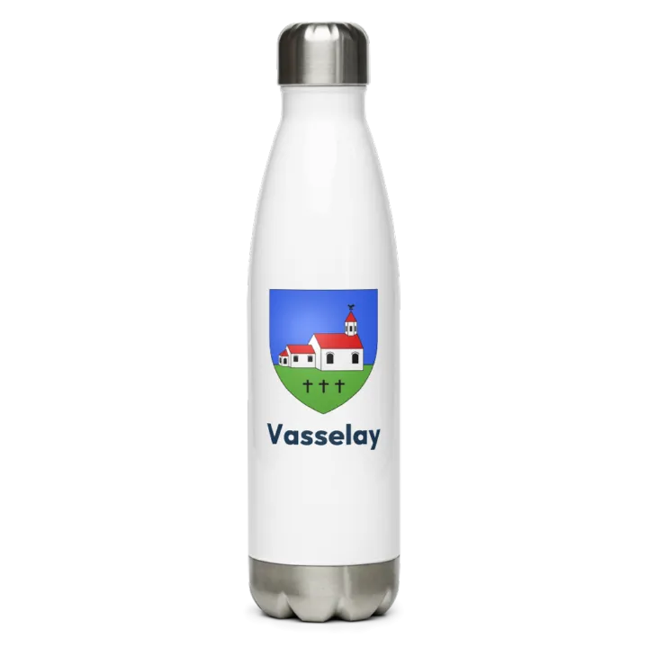 Gourde inox blason de Vasselay