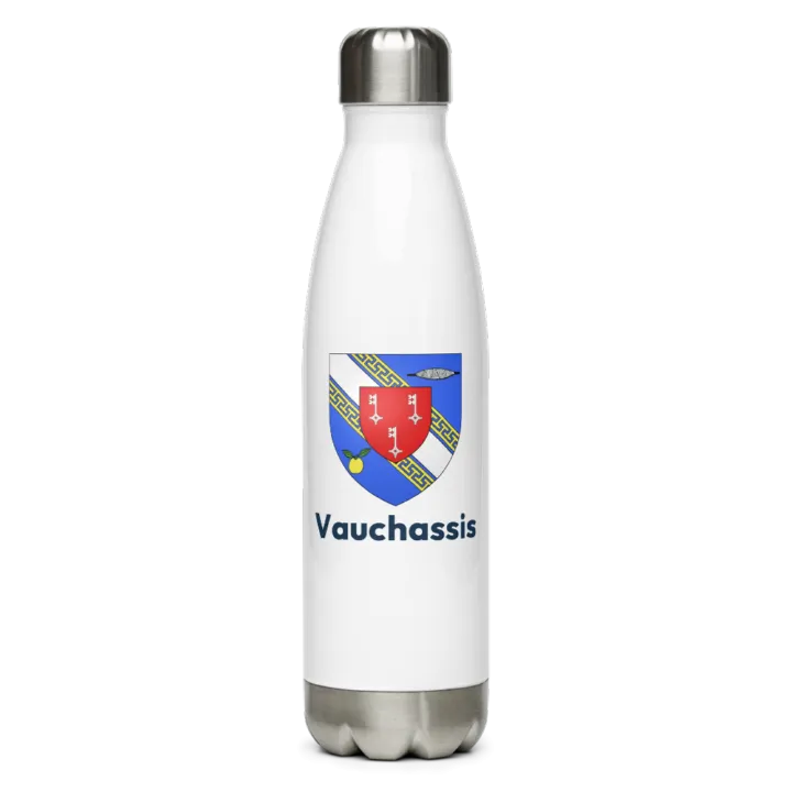 Gourde inox blason de Vauchassis