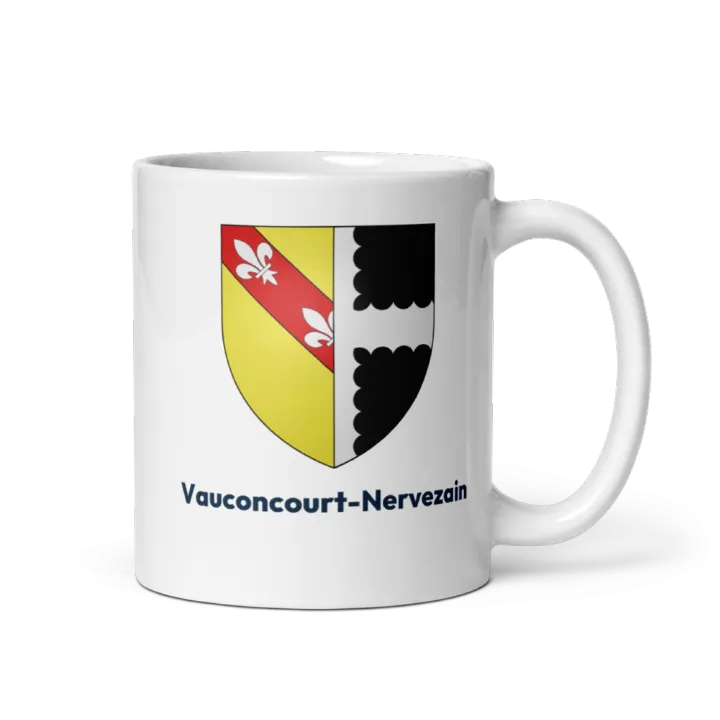 Mug blason de Vauconcourt-Nervezain