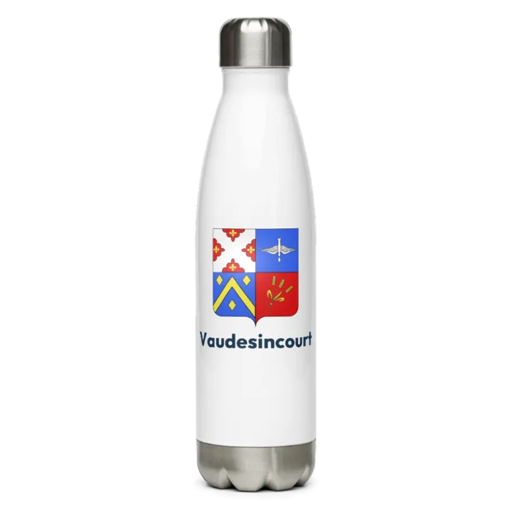 Gourde inox blason de Vaudesincourt