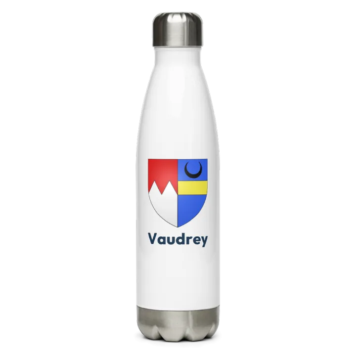 Gourde inox blason de Vaudrey