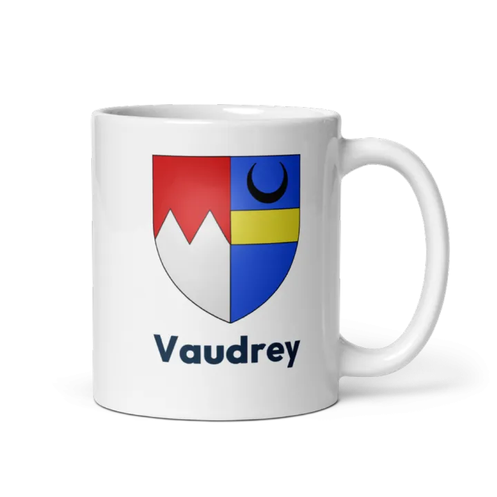 Mug blason de Vaudrey