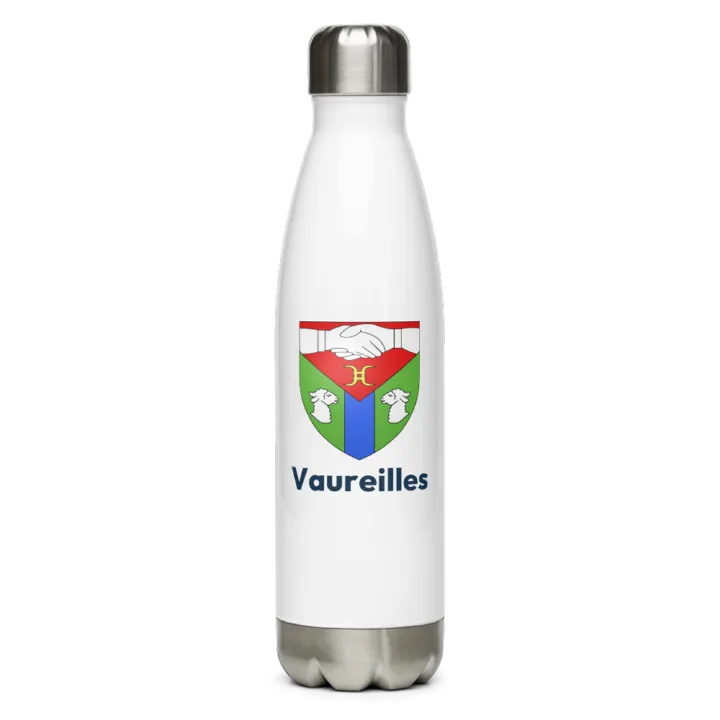 Gourde inox blason de Vaureilles