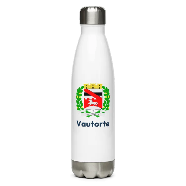 Gourde inox blason de Vautorte