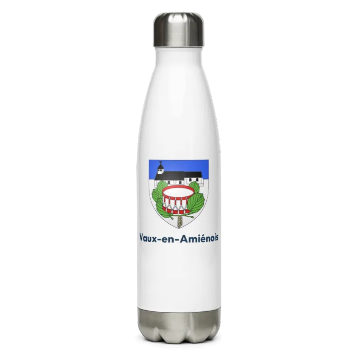 Gourde inox blason de Vaux-en-Amiénois