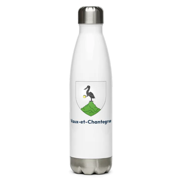 Gourde inox blason de Vaux-et-Chantegrue