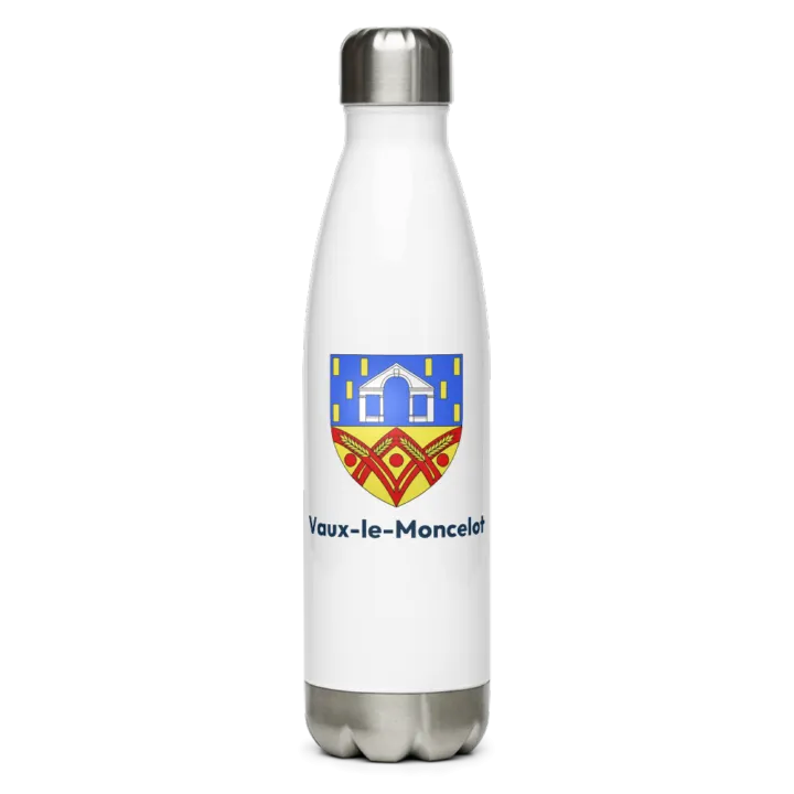 Gourde inox blason de Vaux-le-Moncelot