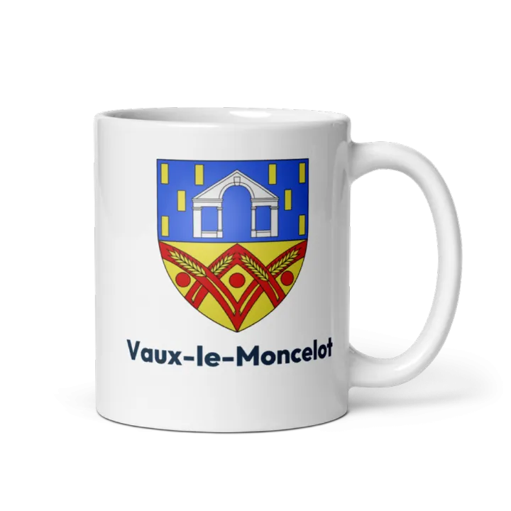 Mug blason de Vaux-le-Moncelot