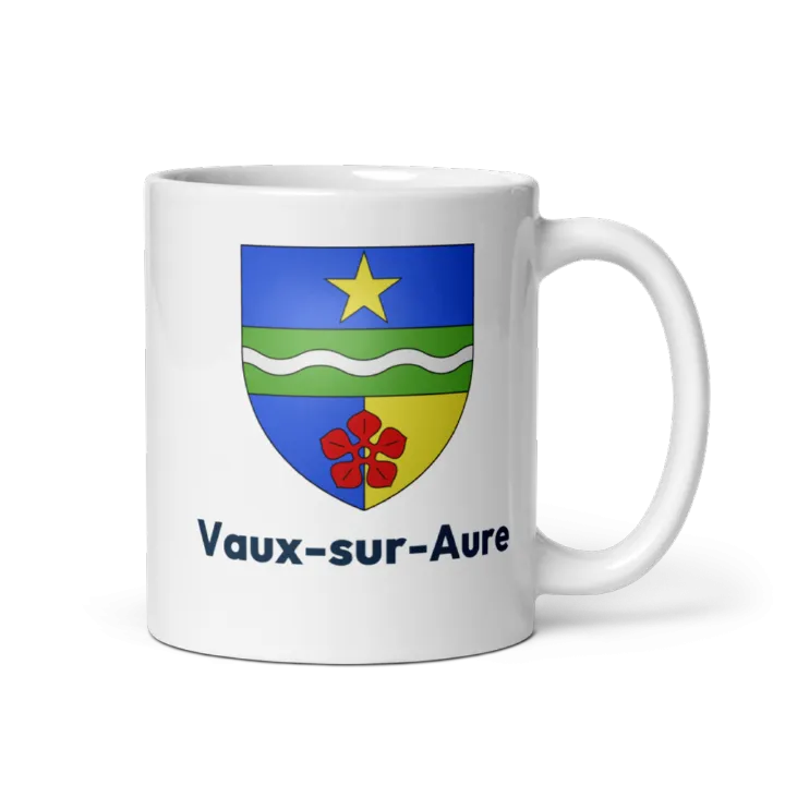 Mug blason de Vaux-sur-Aure