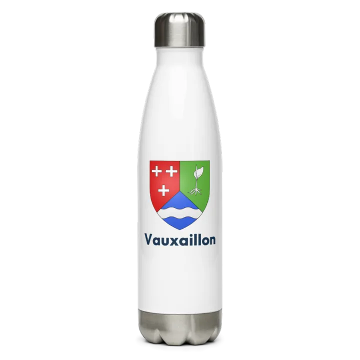 Gourde inox blason de Vauxaillon