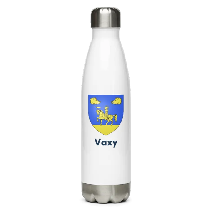 Gourde inox blason de Vaxy