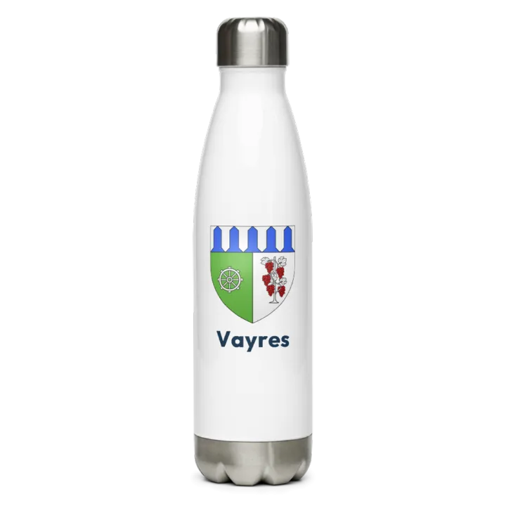 Gourde inox blason de Vayres