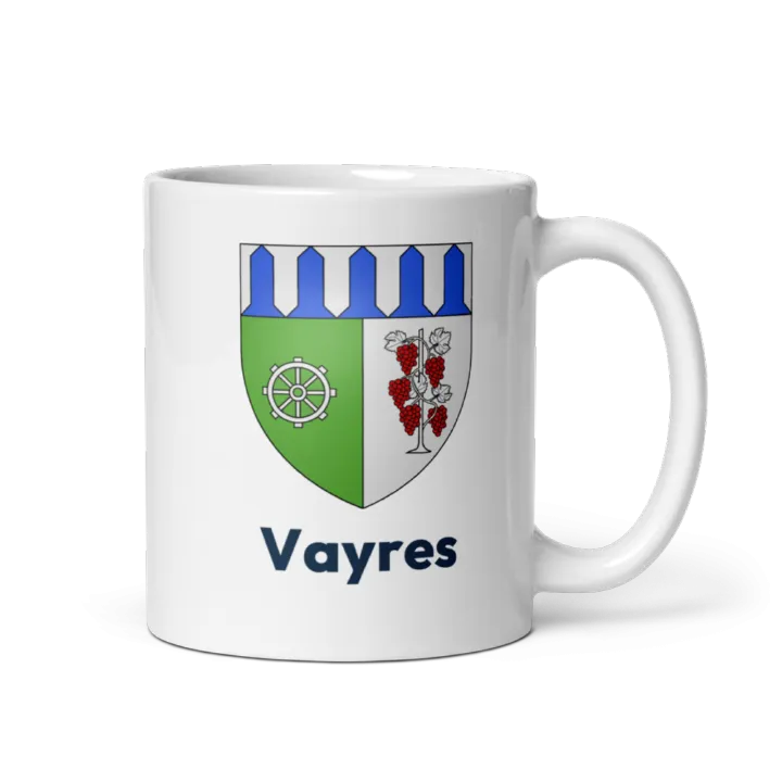 Mug blason de Vayres