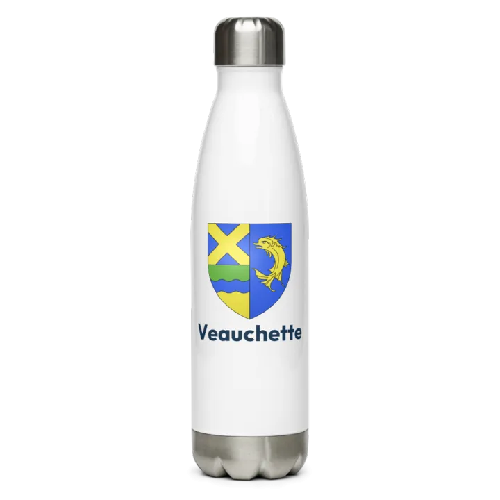 Gourde inox blason de Veauchette