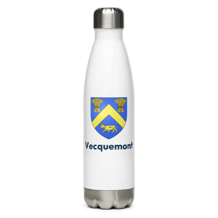 Gourde inox blason de Vecquemont