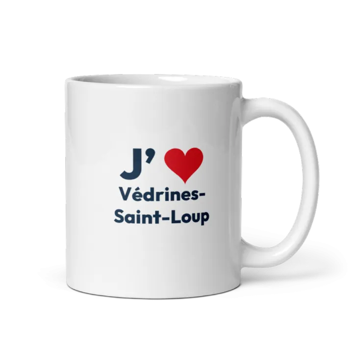 Mug « J’❤ Védrines-Saint-Loup »