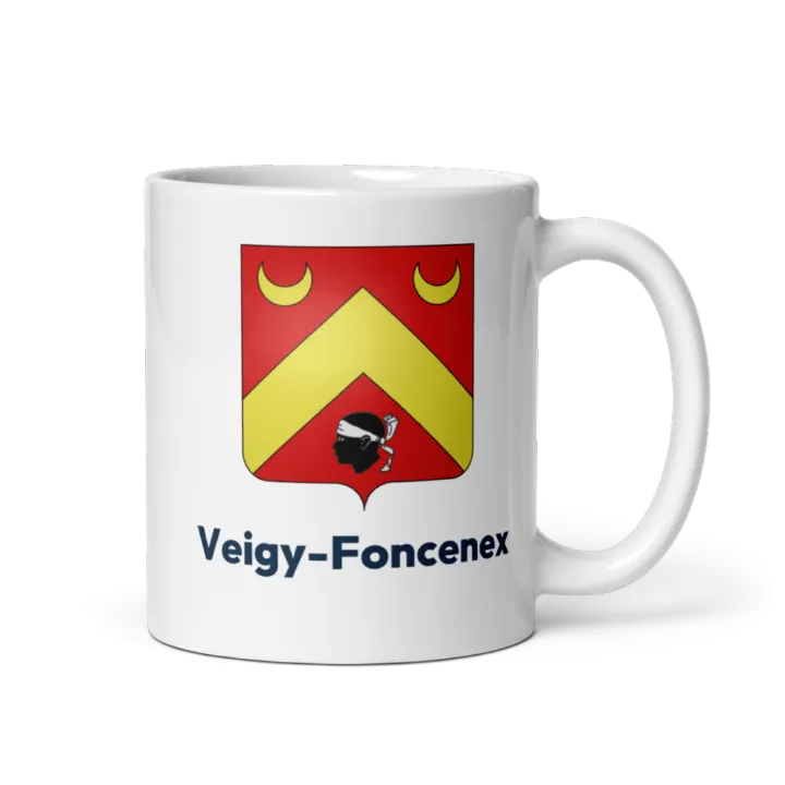 Mug blason de Veigy-Foncenex