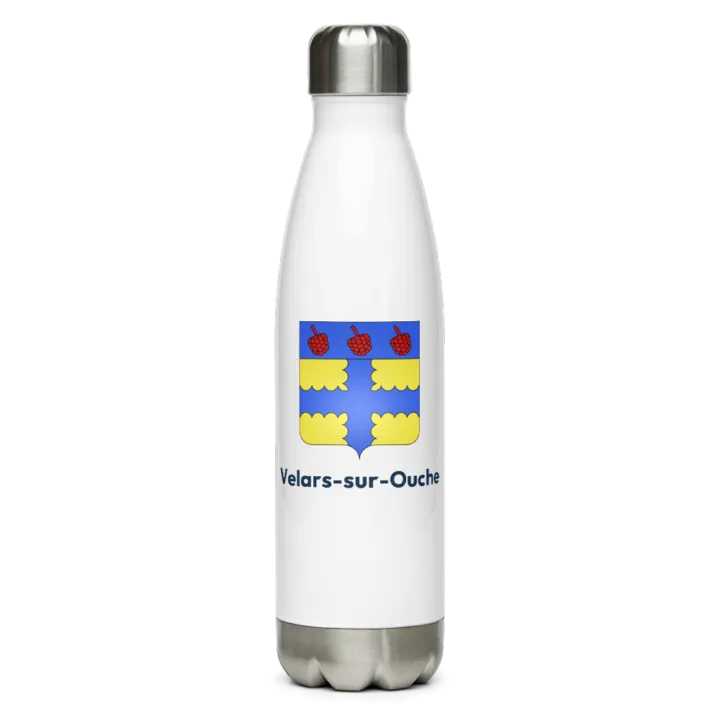 Gourde inox blason de Velars-sur-Ouche