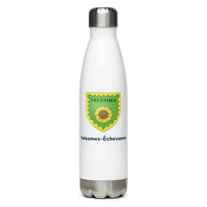 Gourde inox blason de Velesmes-Échevanne