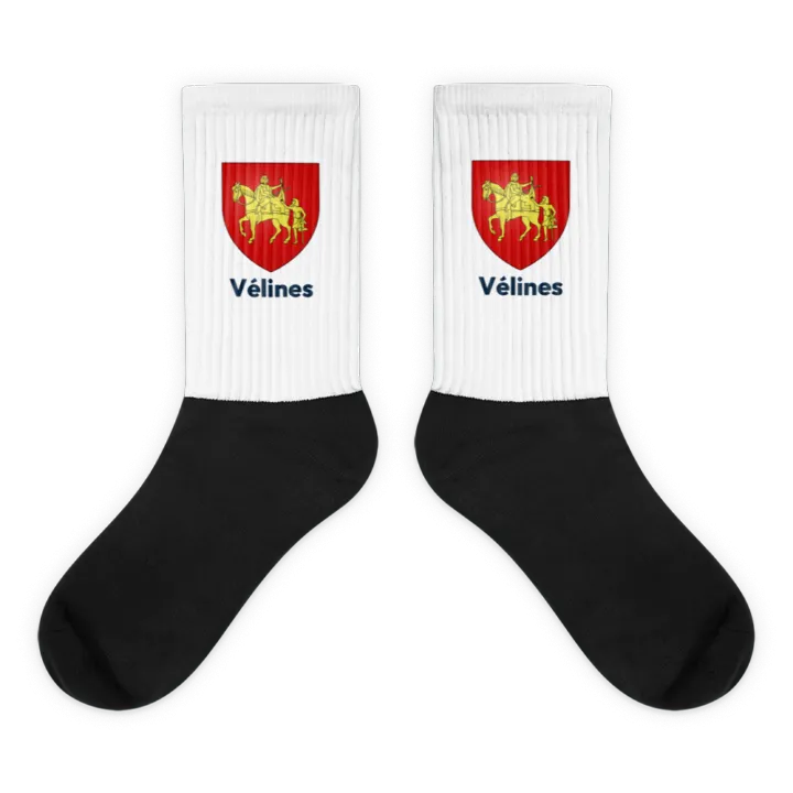 Chaussettes — blason de Vélines