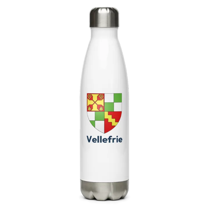 Gourde inox blason de Vellefrie