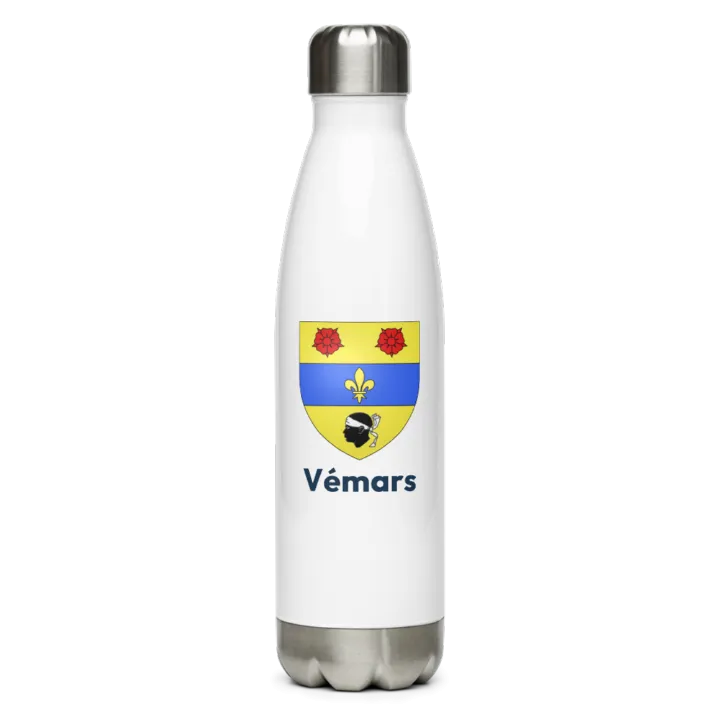 Gourde inox — blason de Vémars