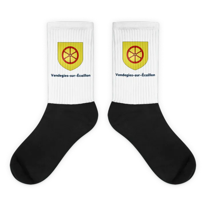 Chaussettes — blason de Vendegies-sur-Écaillon
