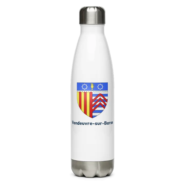 Gourde inox blason de Vendeuvre-sur-Barse