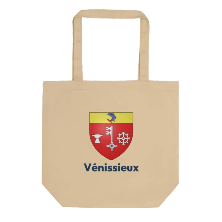 Tote bag coton bio — blason de Vénissieux