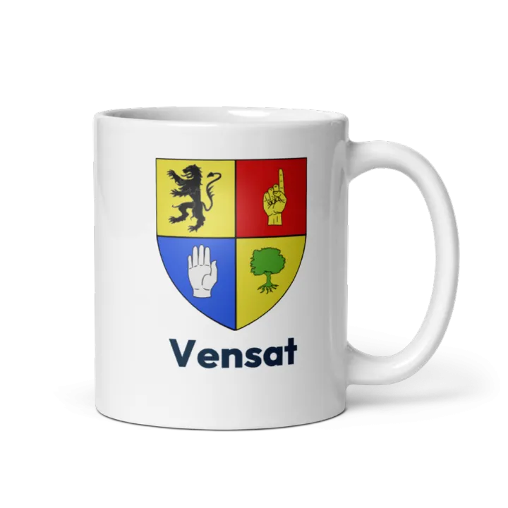 Mug blason de Vensat
