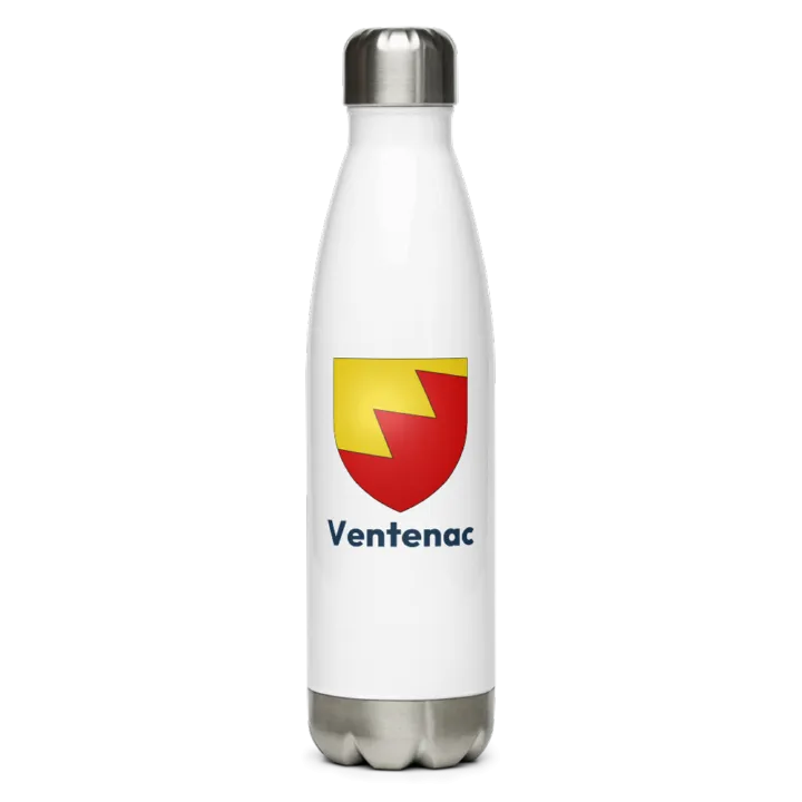 Gourde inox blason de Ventenac