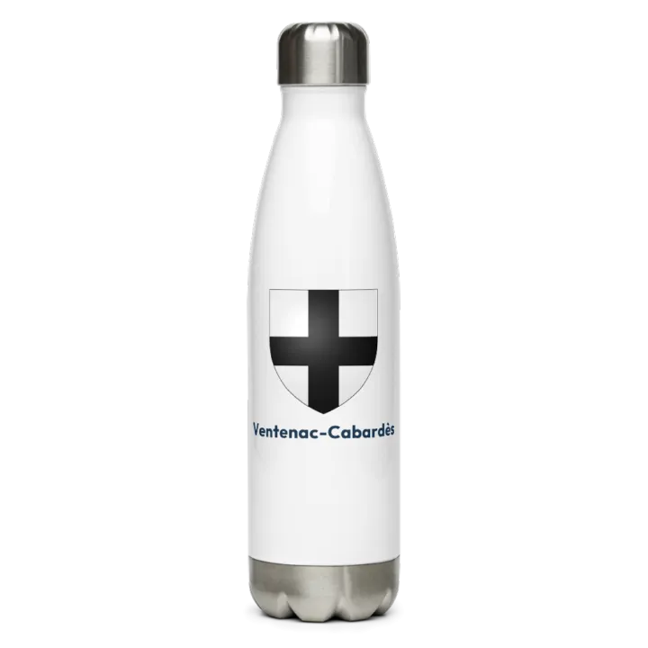 Gourde inox blason de Ventenac-Cabardès