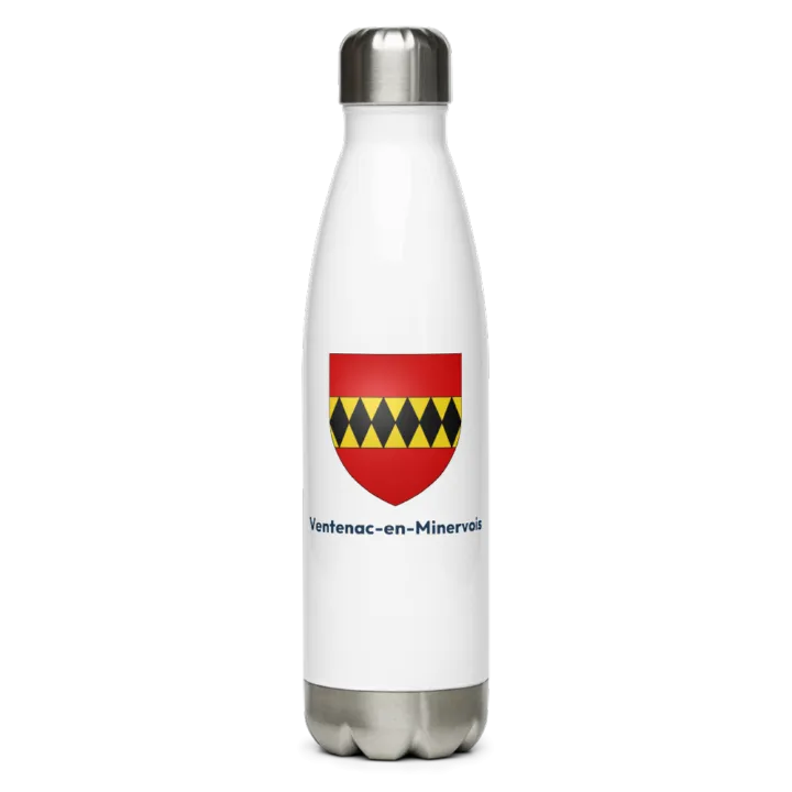 Gourde inox blason de Ventenac-en-Minervois