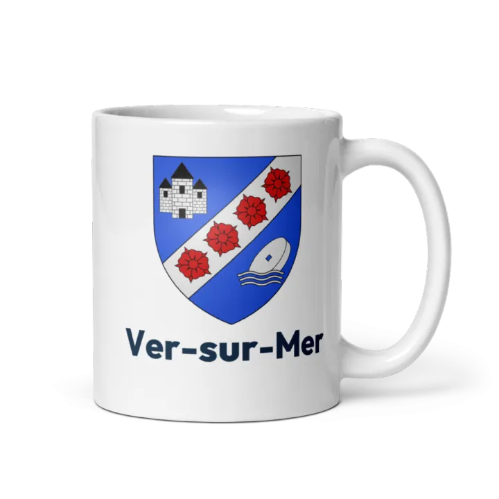 Mug blason de Ver-sur-Mer