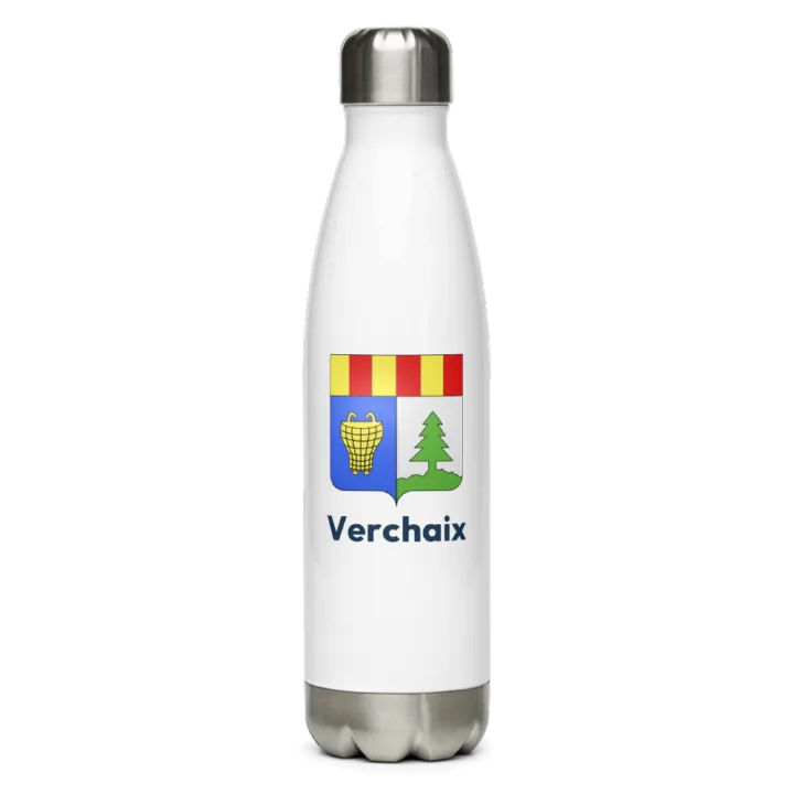 Gourde inox blason de Verchaix