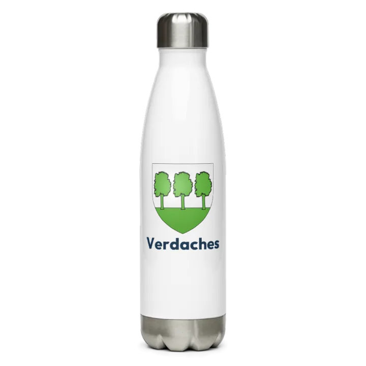Gourde inox blason de Verdaches