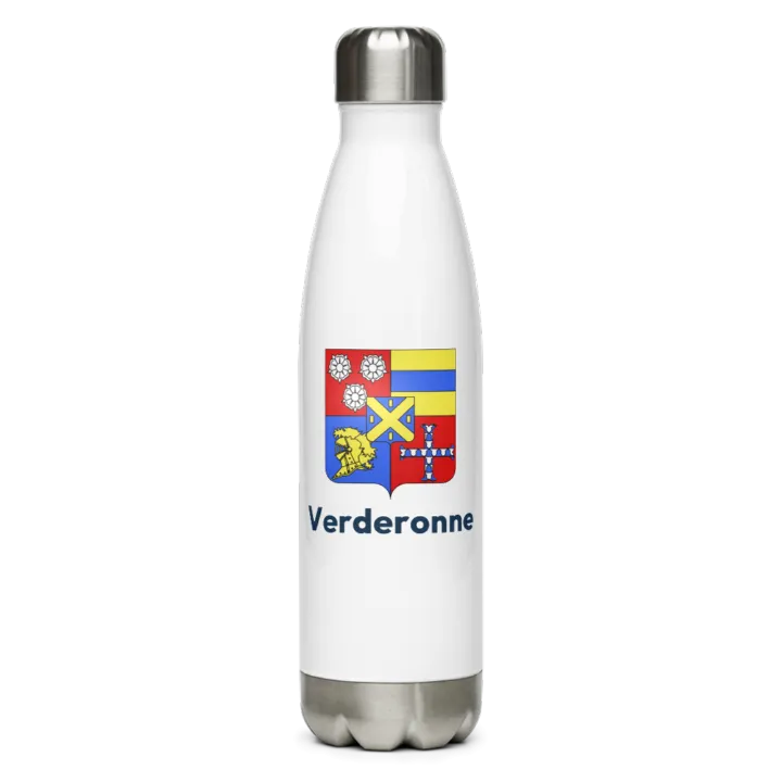 Gourde inox blason de Verderonne