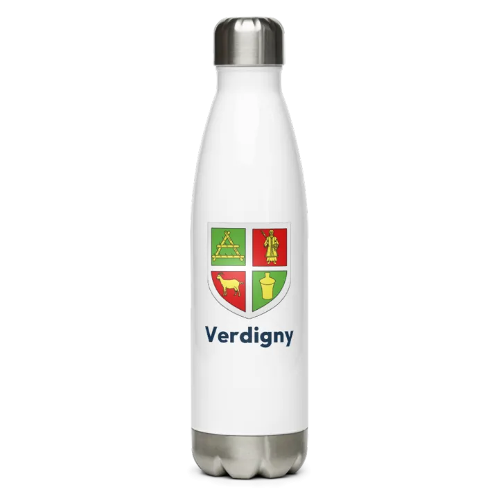 Gourde inox blason de Verdigny