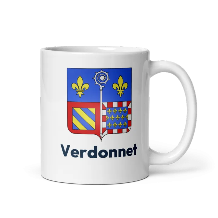 Mug blason de Verdonnet