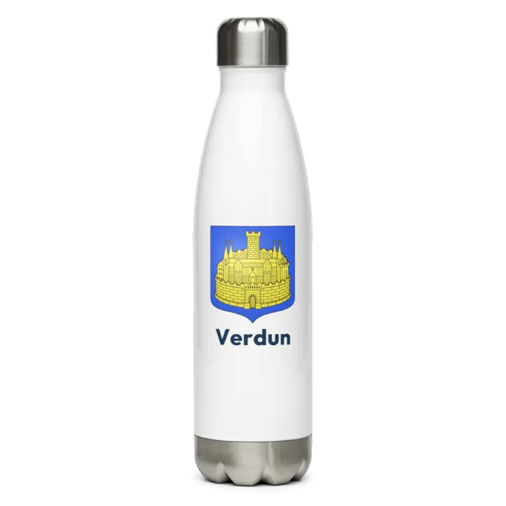Gourde inox blason de Verdun