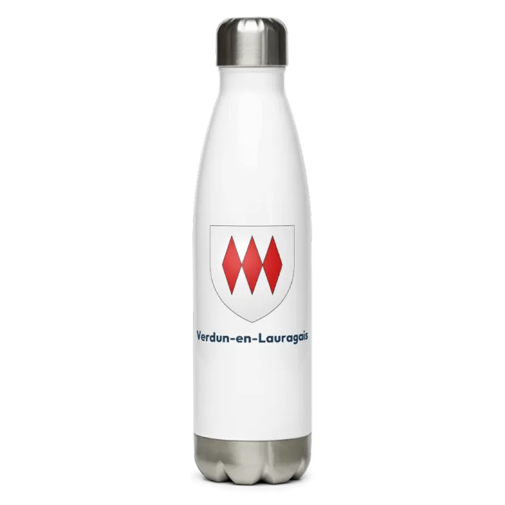 Gourde inox blason de Verdun-en-Lauragais