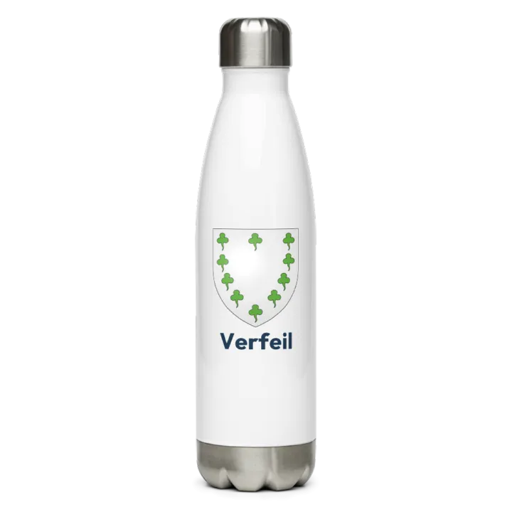 Gourde inox blason de Verfeil