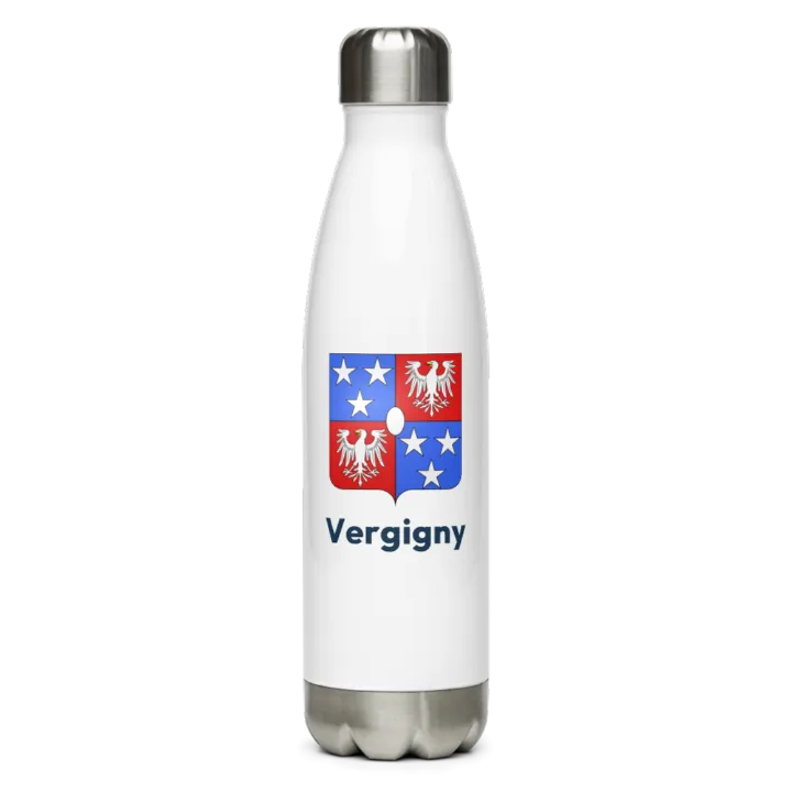 Gourde inox blason de Vergigny