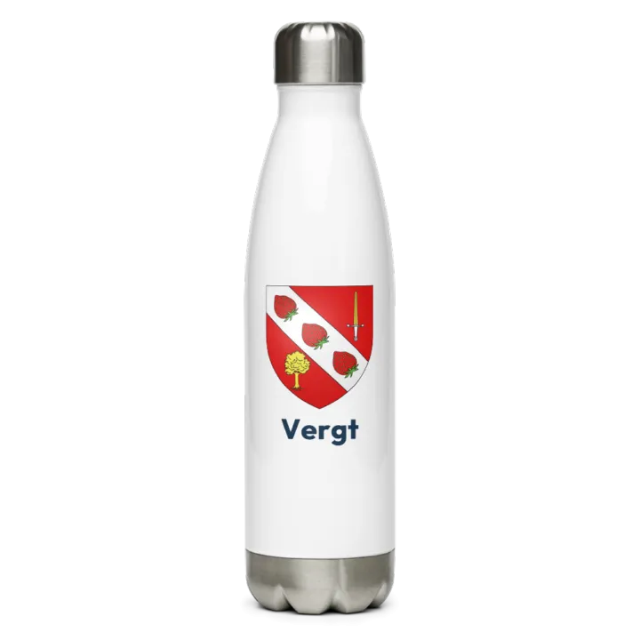 Gourde inox blason de Vergt