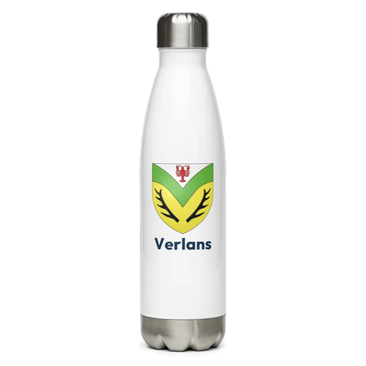 Gourde inox blason de Verlans