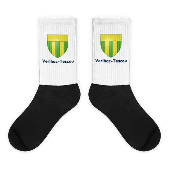 Chaussettes — blason de Verlhac-Tescou