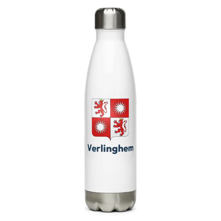 Gourde inox blason de Verlinghem