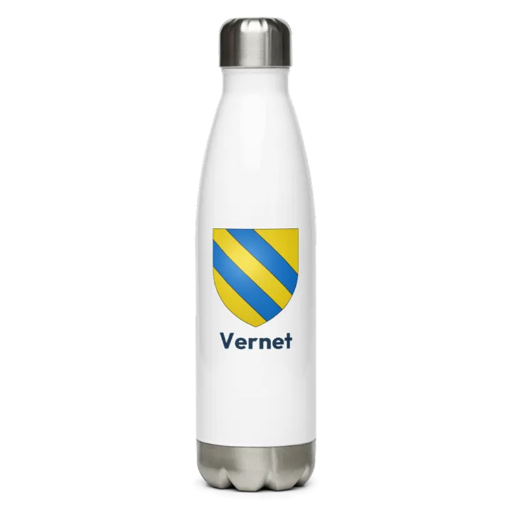 Gourde inox blason de Vernet